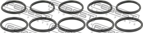 Febest RINGWH-015-PCS10 - Прокладка, фланец охлаждающей жидкости unicars.by