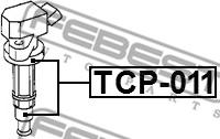 Febest TCP-011 - Вилка, катушка зажигания unicars.by