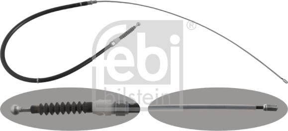 Febi Bilstein 48306 - Тросик, cтояночный тормоз unicars.by