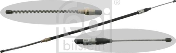 Febi Bilstein 14208 - Тросик, cтояночный тормоз unicars.by