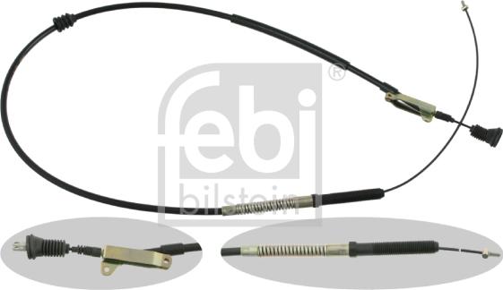 Febi Bilstein 15751 - Тросик, cтояночный тормоз unicars.by