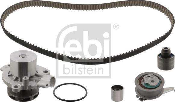 Febi Bilstein 104866 - Водяной насос + комплект зубчатого ремня ГРМ unicars.by