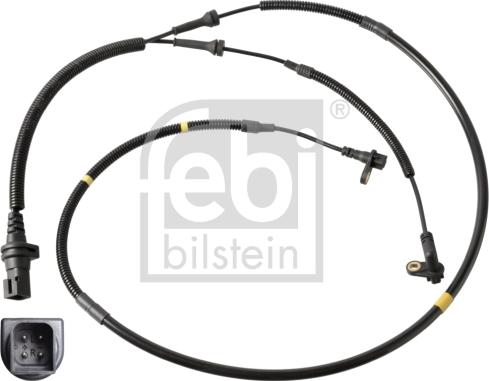 Febi Bilstein 106675 - Датчик ABS, частота вращения колеса unicars.by