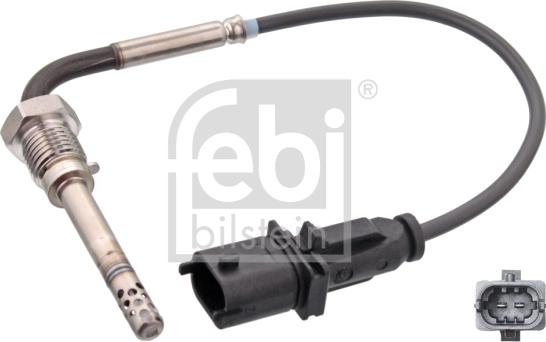 Febi Bilstein 100820 - Датчик, температура выхлопных газов unicars.by