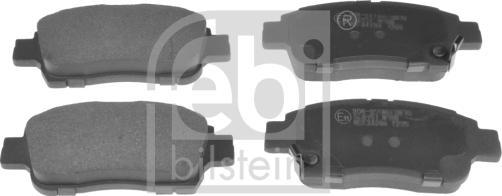 Febi Bilstein 116271 - Тормозные колодки, дисковые, комплект unicars.by