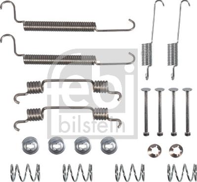 Febi Bilstein 182063 - Комплектующие, барабанный тормозной механизм unicars.by