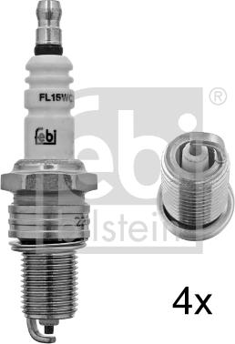 Febi Bilstein 13449 - Свеча зажигания unicars.by