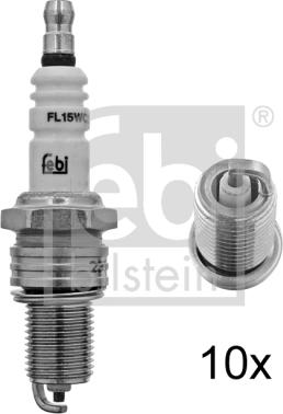 Febi Bilstein 13450 - Свеча зажигания unicars.by