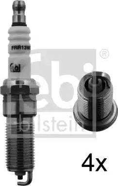 Febi Bilstein 13461 - Свеча зажигания unicars.by