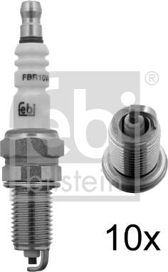 Febi Bilstein 13403 - Свеча зажигания unicars.by