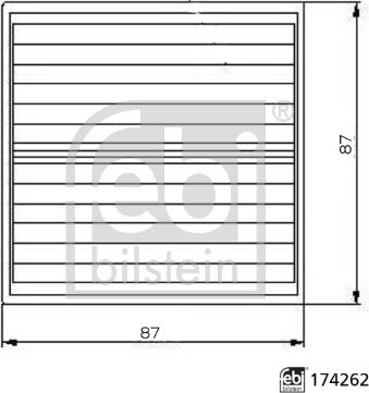 Febi Bilstein 174262 - Топливный фильтр unicars.by