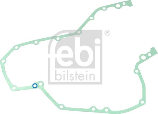 Febi Bilstein 170139 - Прокладка, крышка картера (блок-картер двигателя) unicars.by