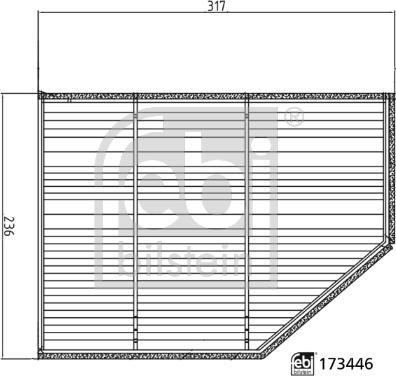 Febi Bilstein 173446 - Фильтр воздуха в салоне unicars.by