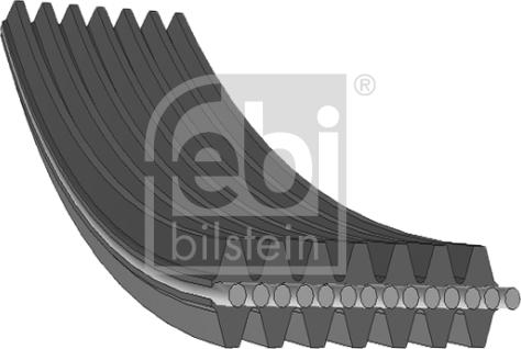 Febi Bilstein 34463 - Поликлиновой ремень unicars.by