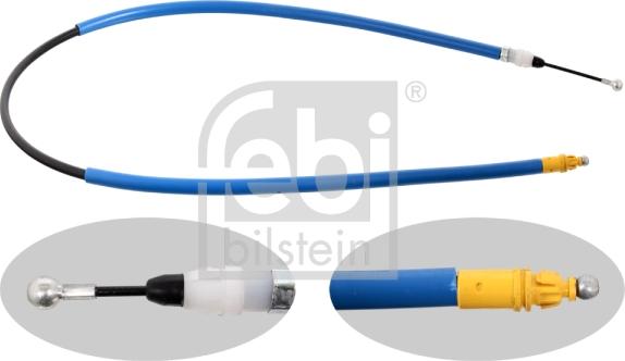 Febi Bilstein 33167 - Тросик, cтояночный тормоз unicars.by