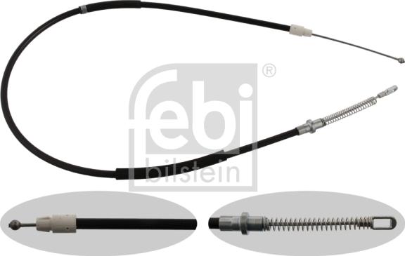 Febi Bilstein 37273 - Тросик, cтояночный тормоз unicars.by