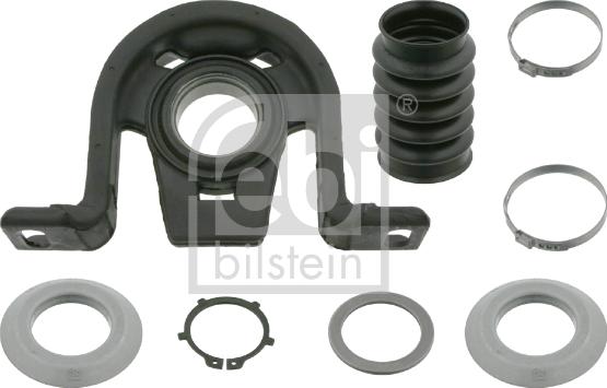 Febi Bilstein 24493 - Ремонтный комплект, промежуточный подшипник карданного вала unicars.by