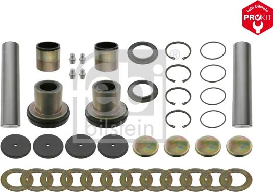 Febi Bilstein 24670 - Ремкомплект, шкворень поворотного кулака unicars.by