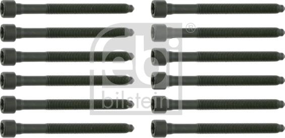 Febi Bilstein 26433 - Комплект болтов головки цилиндра unicars.by