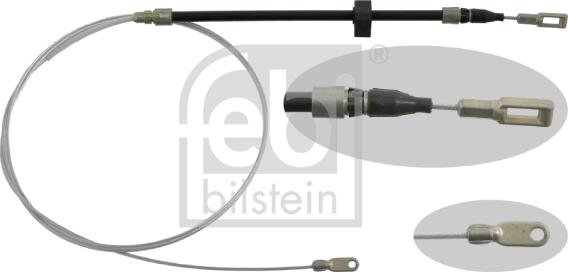 Febi Bilstein 27974 - Тросик, cтояночный тормоз unicars.by