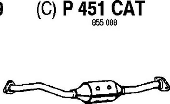 Fenno P451CAT - Катализатор unicars.by