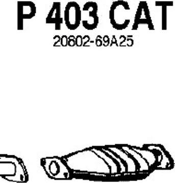 Fenno P403CAT - Катализатор unicars.by