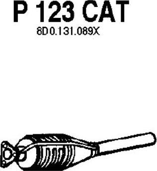 Fenno P123CAT - Катализатор unicars.by