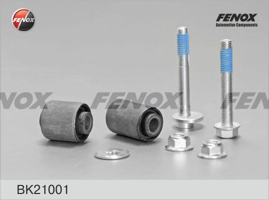 Fenox BK21001 - Сайлентблок, рычаг подвески колеса unicars.by