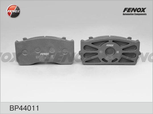 Fenox BP44011 - Тормозные колодки, дисковые, комплект unicars.by