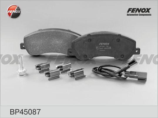 Fenox BP45087 - Тормозные колодки, дисковые, комплект unicars.by