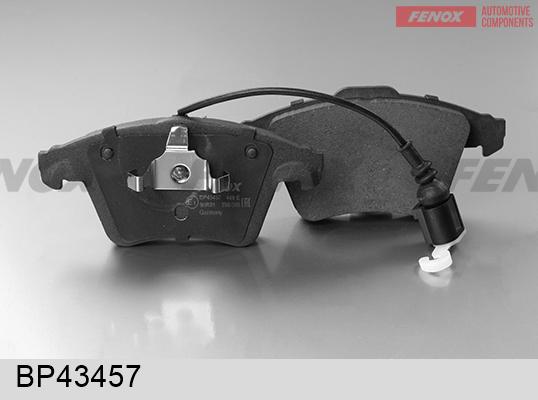 Fenox BP43457 - Тормозные колодки, дисковые, комплект unicars.by