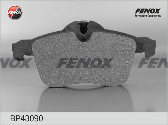 Fenox BP43090 - Тормозные колодки, дисковые, комплект unicars.by