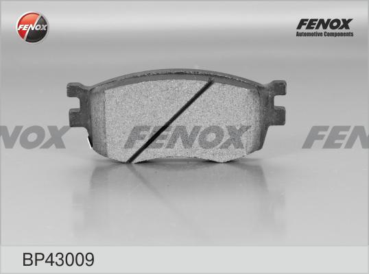 Fenox BP43009 - Тормозные колодки, дисковые, комплект unicars.by