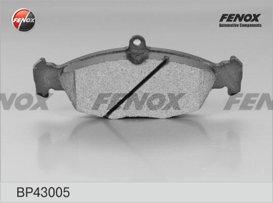 Fenox BP43005 - Тормозные колодки, дисковые, комплект unicars.by