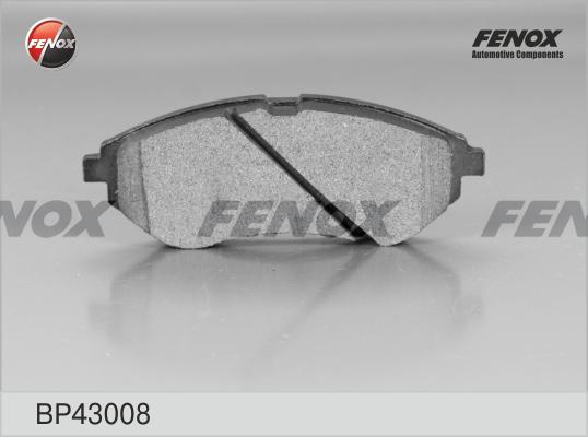 Fenox BP43008 - Тормозные колодки, дисковые, комплект unicars.by