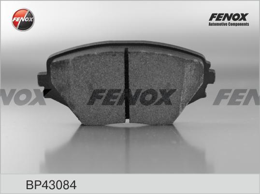 Fenox BP43084 - Тормозные колодки, дисковые, комплект unicars.by