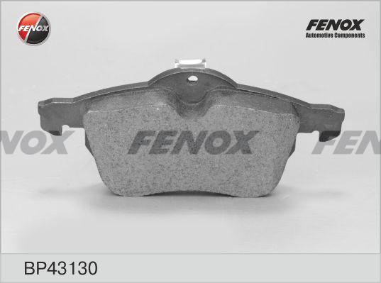 Fenox BP43130 - Тормозные колодки, дисковые, комплект unicars.by