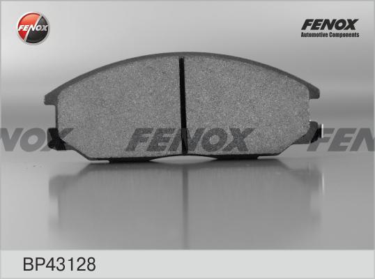 Fenox BP43128 - Тормозные колодки, дисковые, комплект unicars.by