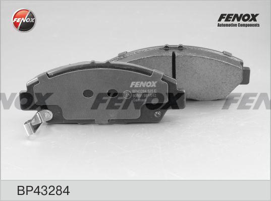 Fenox BP43284 - Тормозные колодки, дисковые, комплект unicars.by