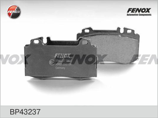 Fenox BP43237 - Тормозные колодки, дисковые, комплект unicars.by