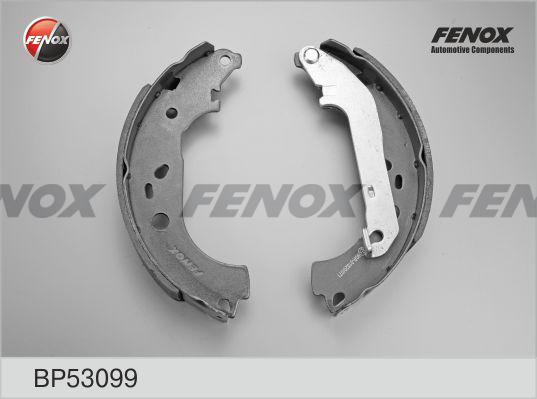 Fenox BP53099 - Комплект тормозных колодок, барабанные unicars.by