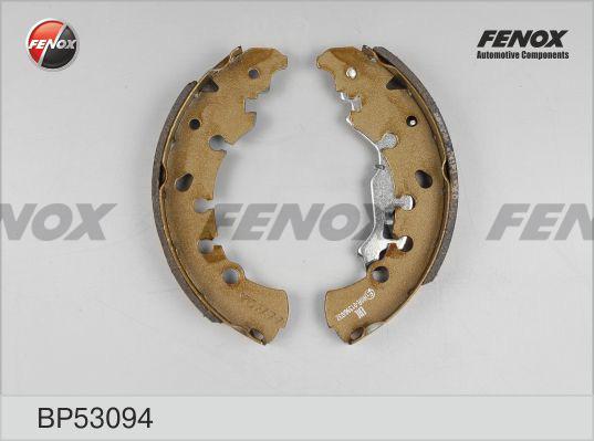 Fenox BP53094 - Комплект тормозных колодок, барабанные unicars.by