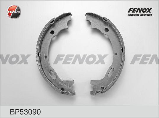 Fenox BP53090 - Комплект тормозных колодок, барабанные unicars.by