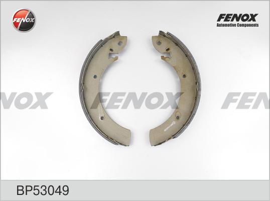 Fenox BP53049 - Комплект тормозных колодок, барабанные unicars.by