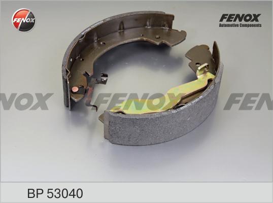 Fenox BP53040 - Комплект тормозных колодок, барабанные unicars.by