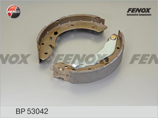 Fenox BP53042 - Комплект тормозных колодок, барабанные unicars.by