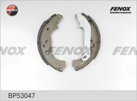 Fenox BP53047 - Комплект тормозных колодок, барабанные unicars.by