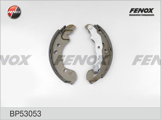 Fenox BP53053 - Комплект тормозных колодок, барабанные unicars.by