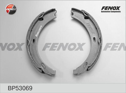 Fenox BP53069 - Комплект тормозных колодок, барабанные unicars.by