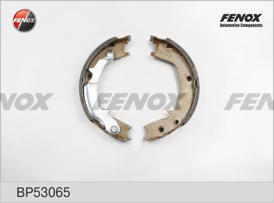 Fenox BP53065 - Комплект тормозных колодок, барабанные unicars.by